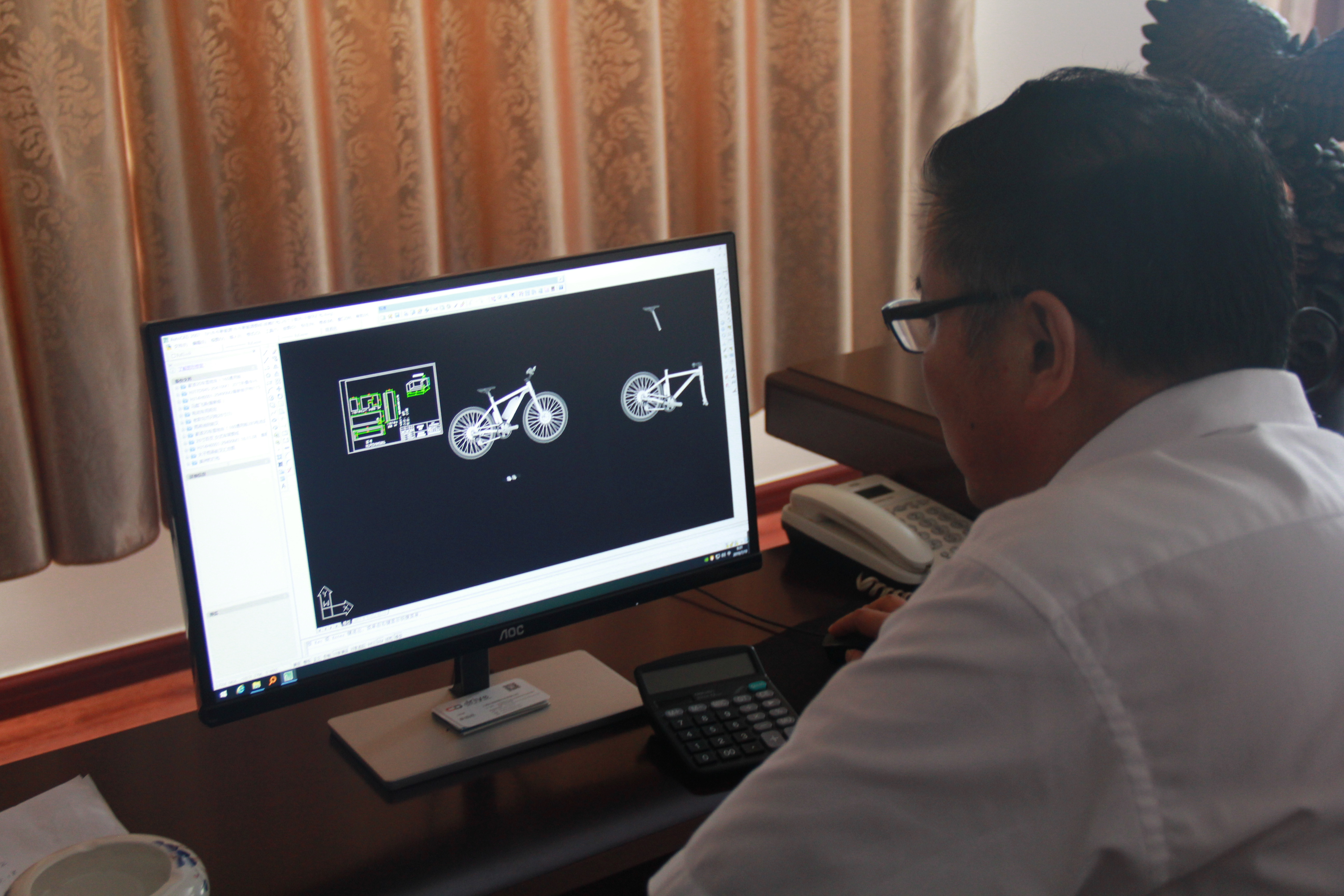 Technical advantages of the company's electric bicycle