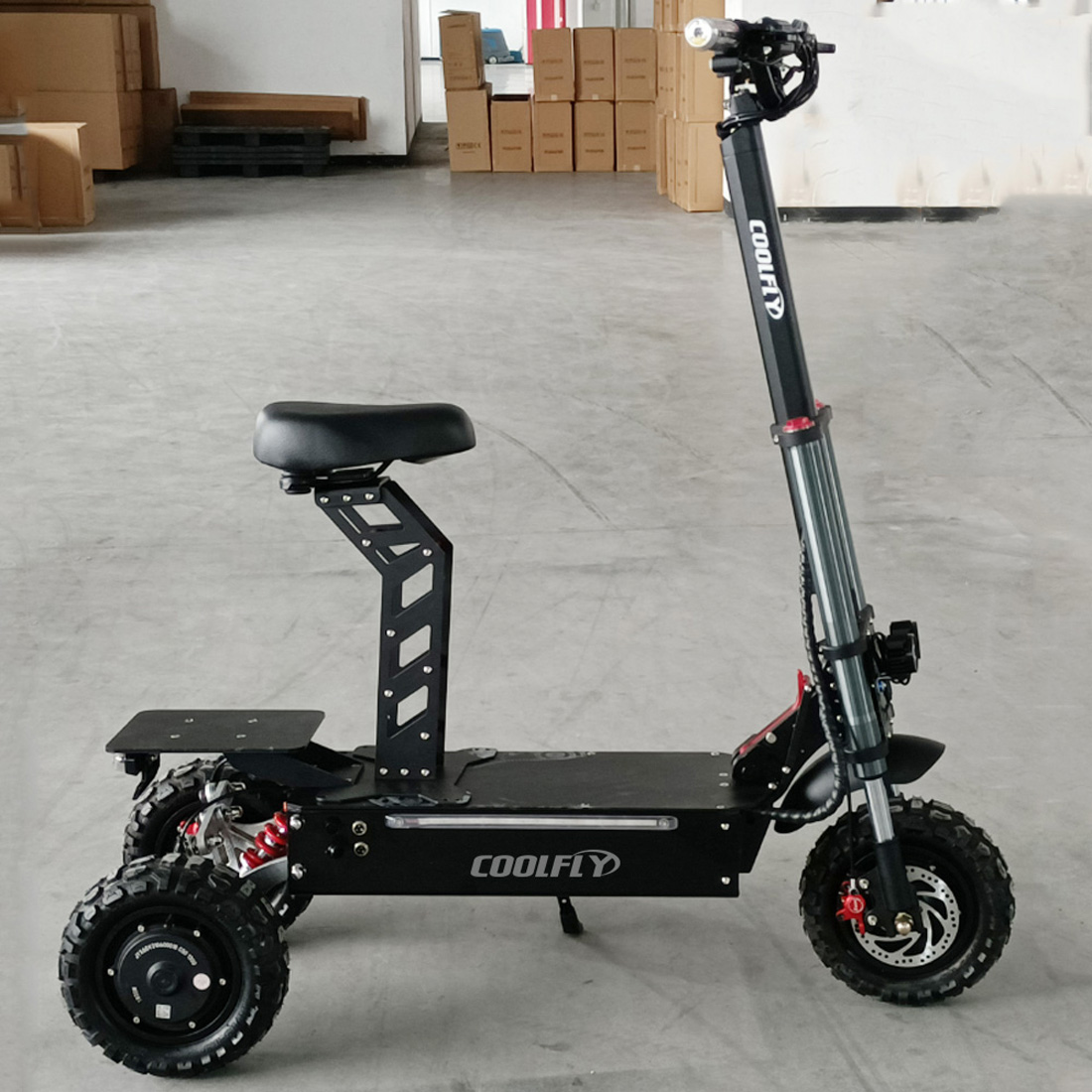 CF-T11-3 Coolfly The Best Adult Electric Scooter 3600W 5000W 5400W 60V 3 Wheel Escooter with 3 Powerful Motors