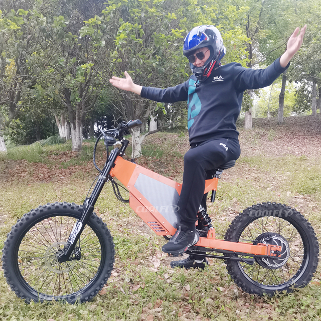CHEETAH-FLY Mais popular 72v 3000W 5000w 8000w 10000w Stealth Bomber 12000w 15000w Mounta Fast E Bike 20000w