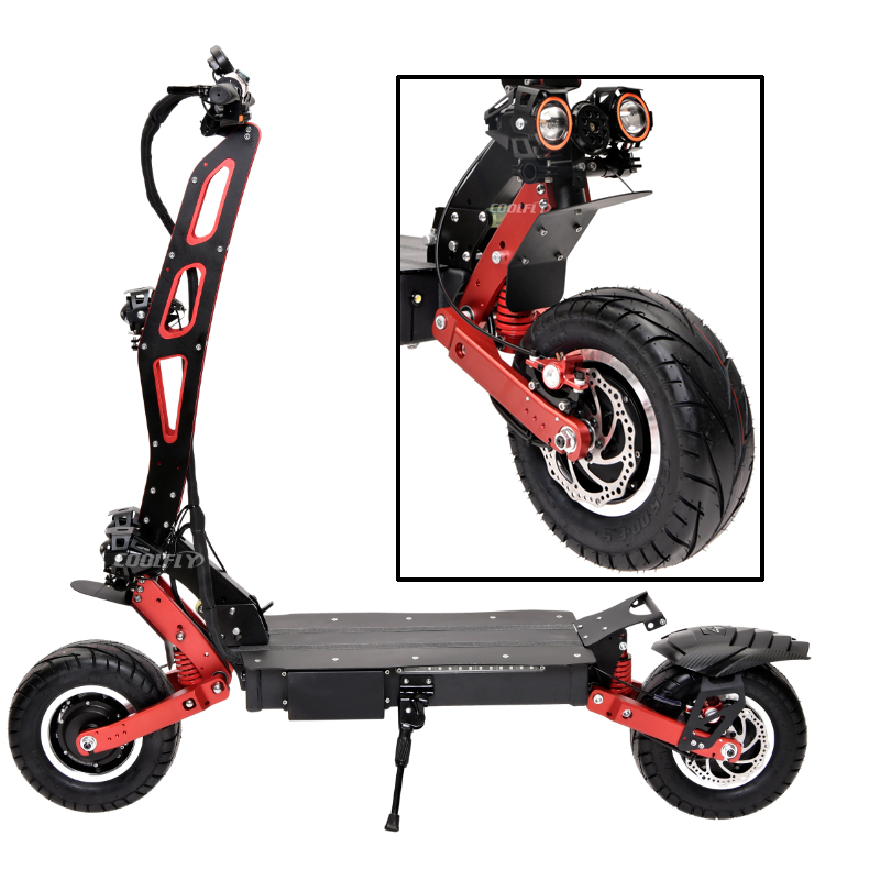 MAX-D13-2 60V6000W45AH King Of Cross Country Dual Motors Off Road Fast Electric Scooter for Adult