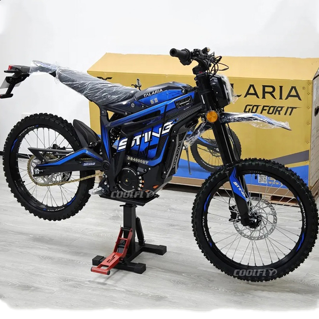 Nova Talaria Sting R MX4 8000W 45AH 60V Bicicleta Ebike Off Road Bicicletas el&eacute;tricas de sujeira para adultos
