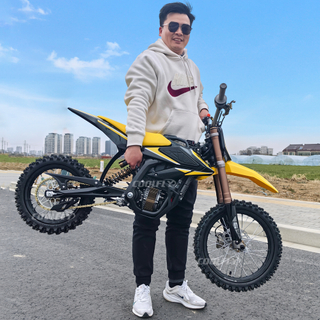 China Manufacture Surron Electric Bike Hyperbee 5000W Ebike Surron Supermotos Dirtbike High-Speed 55km/h for Teenager