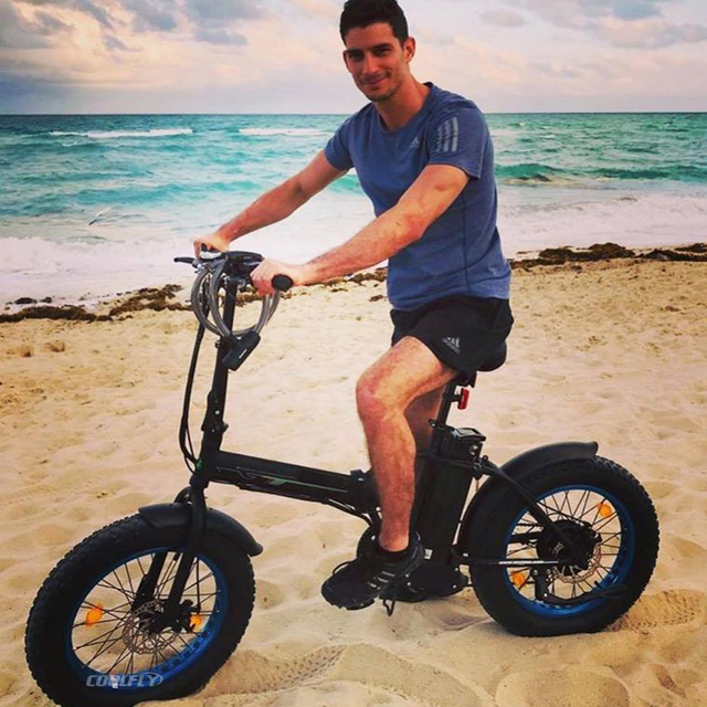 Fatbike20 atacado 20 polegadas dobr&aacute;vel pneu gordo bicicleta el&eacute;trica 36v 48v 500w 750w dobr&aacute;vel e bike cruiser para adulto