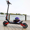 FLY-D10-2 52V 2000-2600W 18.2AH e scooter Off Road Dual Motors Off Road Electric Folding Scooter 