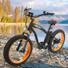 HAMMER26 48V 1000W 13AH Mountain Hero E-bike Fat Tire Cross Country Suspension Frok Electric Bike with F/R Hydraulics