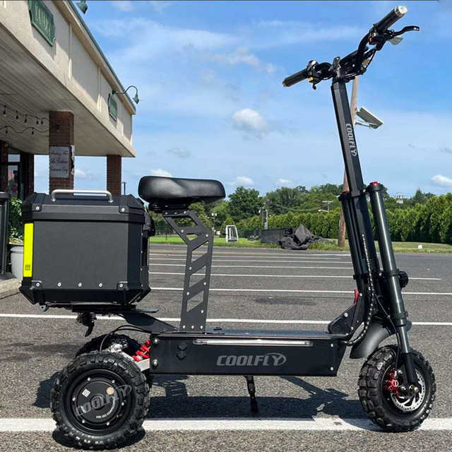 CF-T11-3 Coolfly A melhor scooter el&eacute;trica para adultos 3600W 5000W 5400W 60V Escooter de 3 rodas com 3 motores potentes